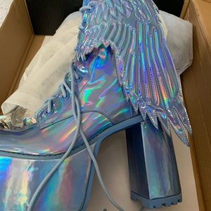 *Brand New* Platform boots two different pairs